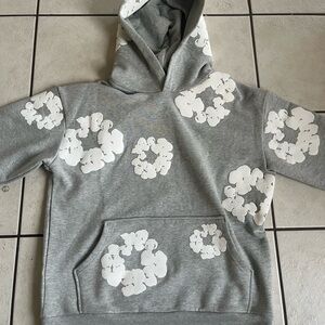 Gray Denim Tears Hoodie